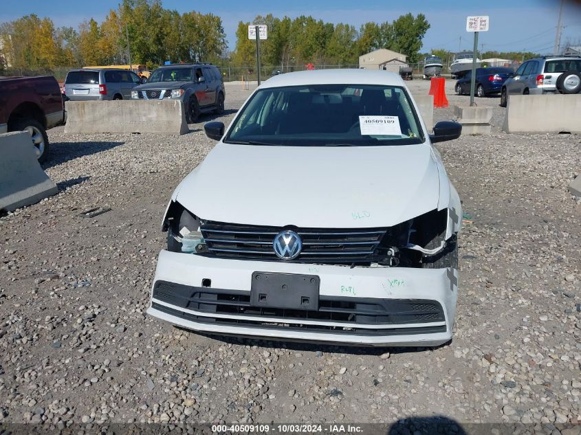 2016 Volkswagen Jetta 1.4T S VIN: 3VW267AJ5GM212243 Lot: 40509109