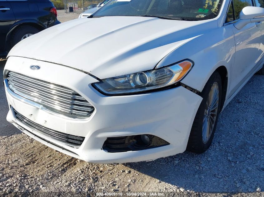 2015 Ford Fusion Titanium VIN: 3FA6P0K98FR196219 Lot: 40509110