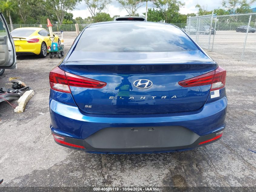 2019 Hyundai Elantra Se VIN: 5NPD74LF8KH465751 Lot: 40509119