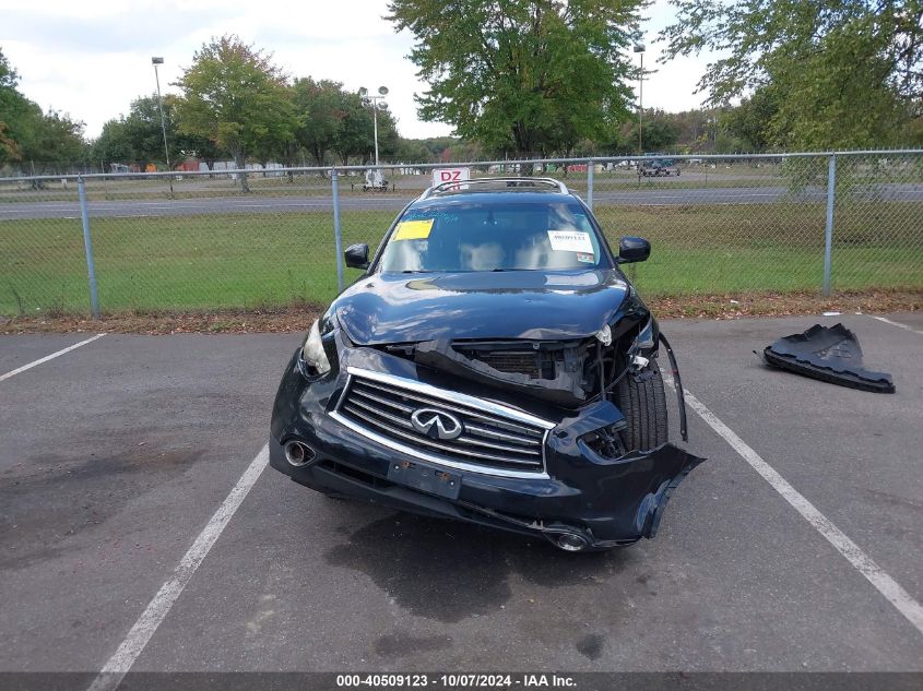 2012 Infiniti Fx35 VIN: JN8AS1MW4CM153923 Lot: 40509123