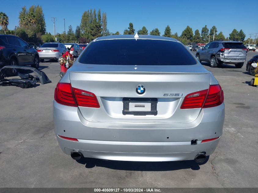 2011 BMW 535I VIN: WBAFR7C59BC801539 Lot: 40509127