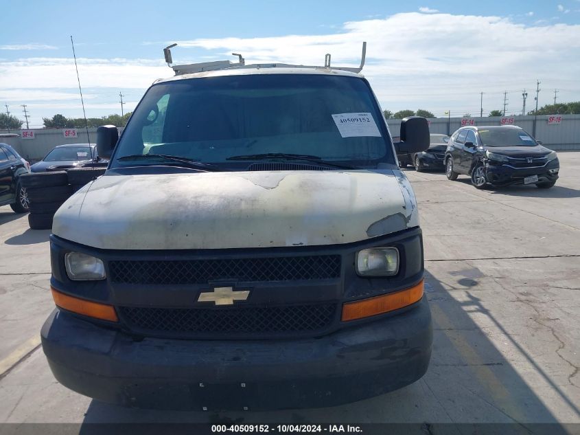 2010 Chevrolet Express 2500 Work Van VIN: 1GCZGFAA3A1151472 Lot: 40509152