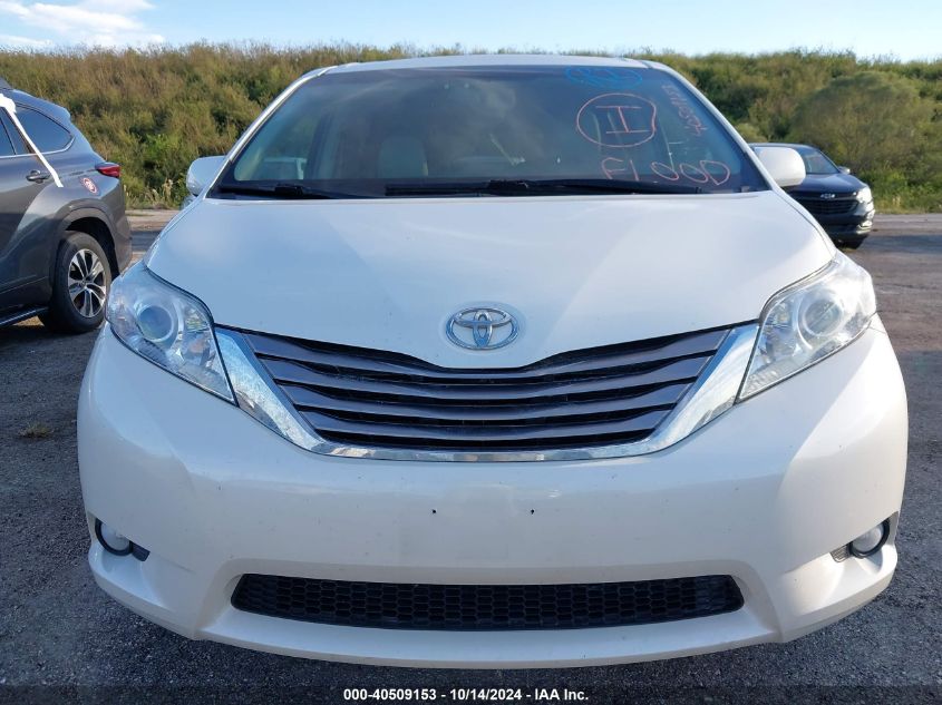 VIN 5TDYZ3DC4HS845313 2017 TOYOTA SIENNA no.6