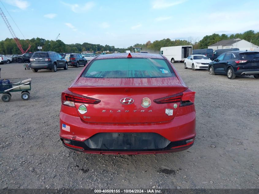 2019 Hyundai Elantra Sel VIN: 5NPD84LF1KH415965 Lot: 40509155