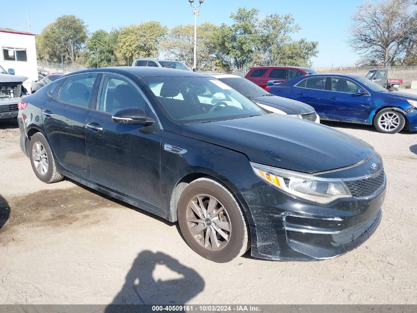 2018 Kia Optima Lx VIN: 5XXGT4L32JG242730 Lot: 40509161