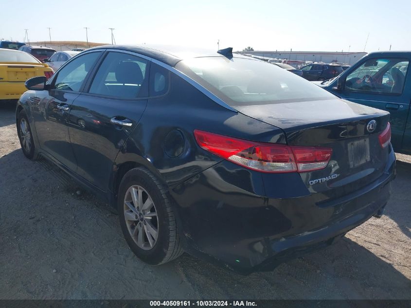 2018 Kia Optima Lx VIN: 5XXGT4L32JG242730 Lot: 40509161