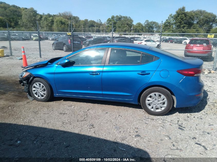 2018 Hyundai Elantra Se VIN: KMHD74LF1JU637537 Lot: 40509189