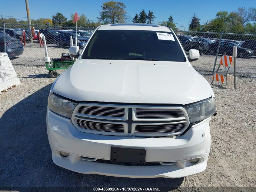 2012 Dodge Durango R/T VIN: 1C4SDJCT5CC205700 Lot: 40509204