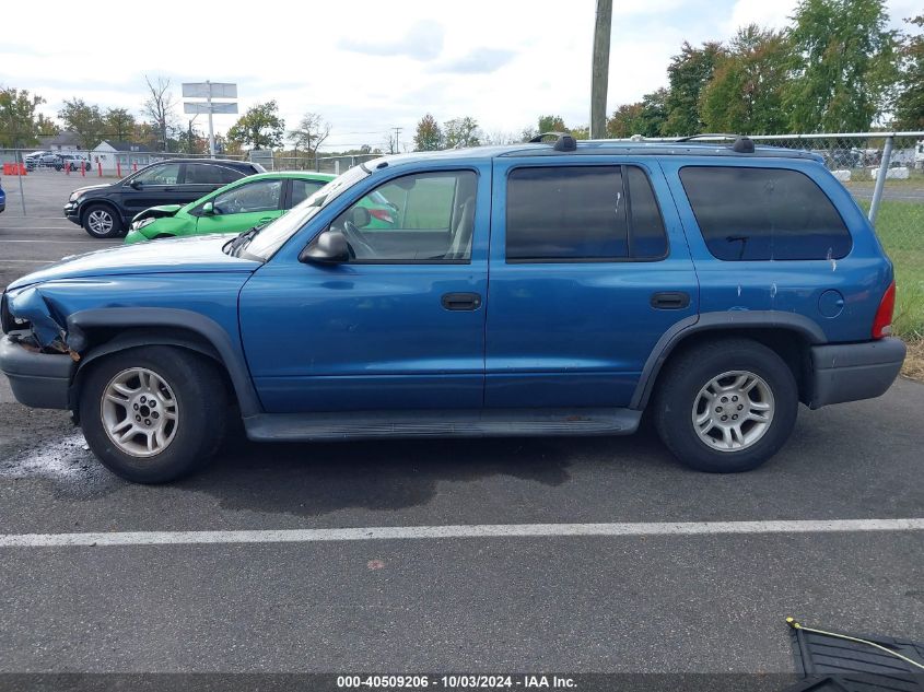 1D4HR38N33F620114 2003 Dodge Durango Sport/Sxt