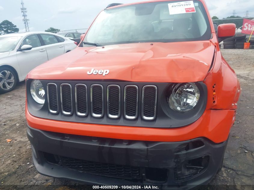 2015 Jeep Renegade Latitude VIN: ZACCJABTXFPB85913 Lot: 40509209