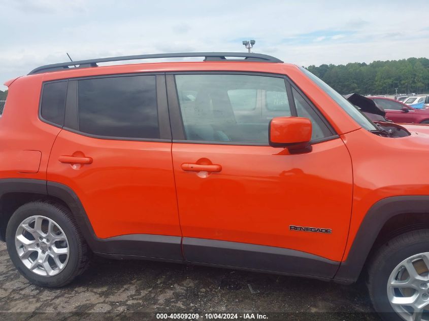 2015 Jeep Renegade Latitude VIN: ZACCJABTXFPB85913 Lot: 40509209