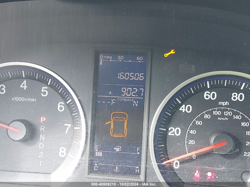 2011 Honda Cr-V Ex-L VIN: 5J6RE4H7XBL055052 Lot: 40509210