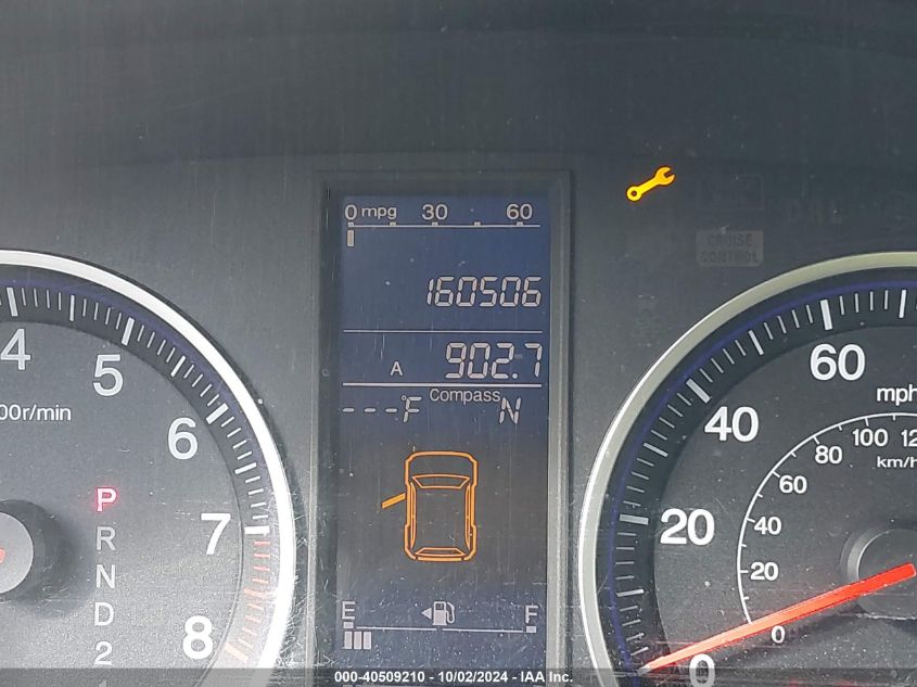 2011 Honda Cr-V Ex-L VIN: 5J6RE4H7XBL055052 Lot: 40509210