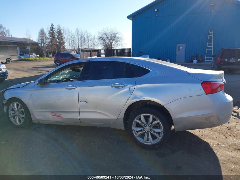 2018 CHEVROLET IMPALA VIN: 1G1105S37JU137514