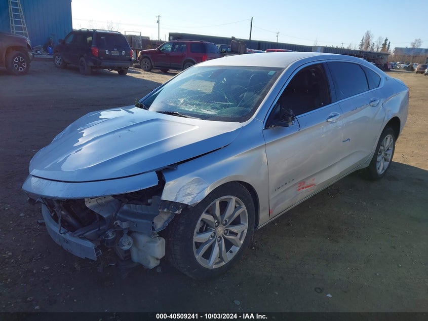 2018 CHEVROLET IMPALA VIN: 1G1105S37JU137514