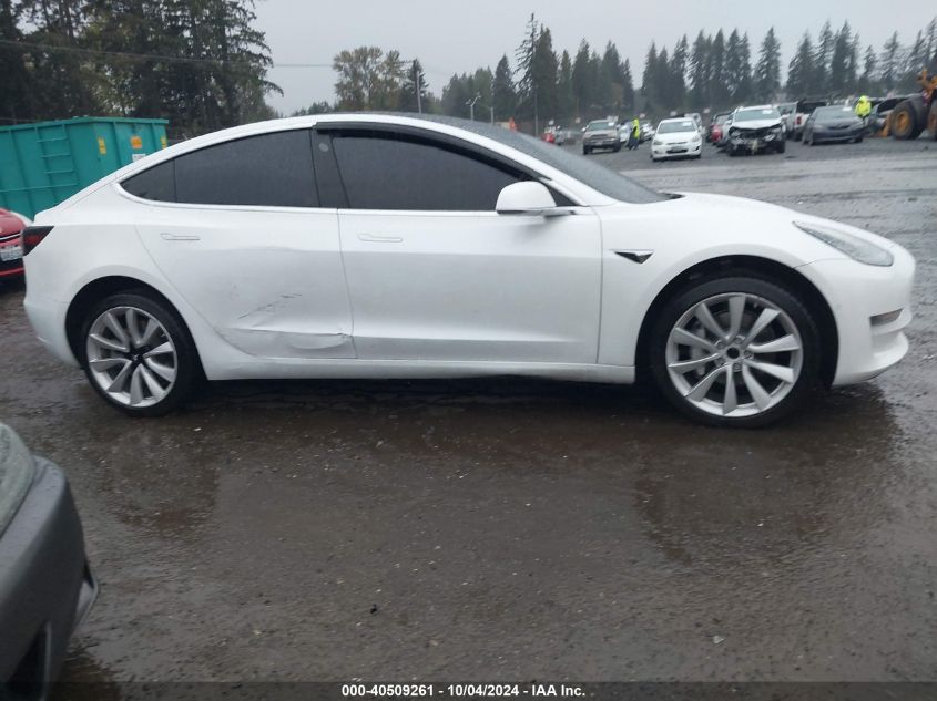 2020 Tesla Model 3 Standard Range Plus Rear-Wheel Drive/Standard Range Rear-Wheel Drive VIN: 5YJ3E1EA9LF614377 Lot: 40509261