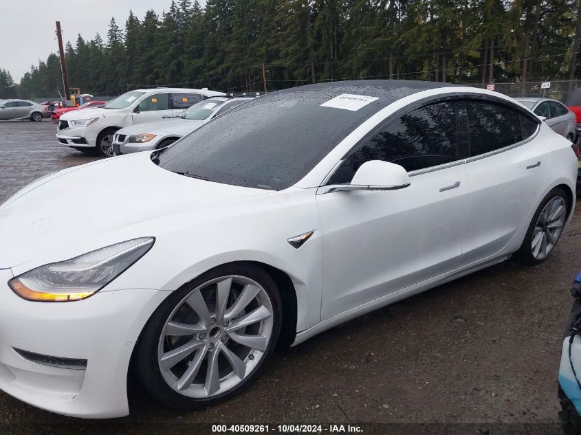 2020 Tesla Model 3 Standard Range Plus Rear-Wheel Drive/Standard Range Rear-Wheel Drive VIN: 5YJ3E1EA9LF614377 Lot: 40509261