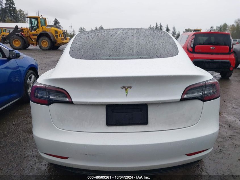 2020 Tesla Model 3 Standard Range Plus Rear-Wheel Drive/Standard Range Rear-Wheel Drive VIN: 5YJ3E1EA9LF614377 Lot: 40509261