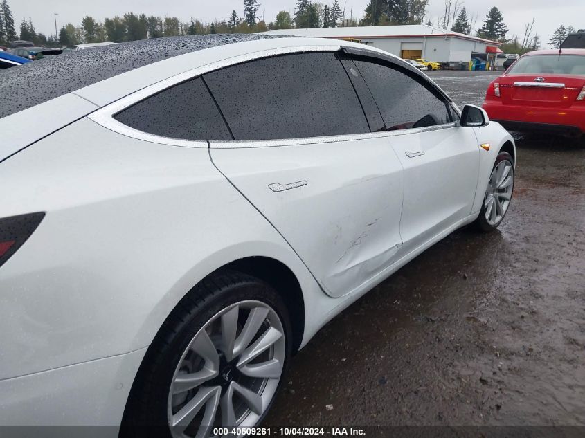 2020 Tesla Model 3 Standard Range Plus Rear-Wheel Drive/Standard Range Rear-Wheel Drive VIN: 5YJ3E1EA9LF614377 Lot: 40509261