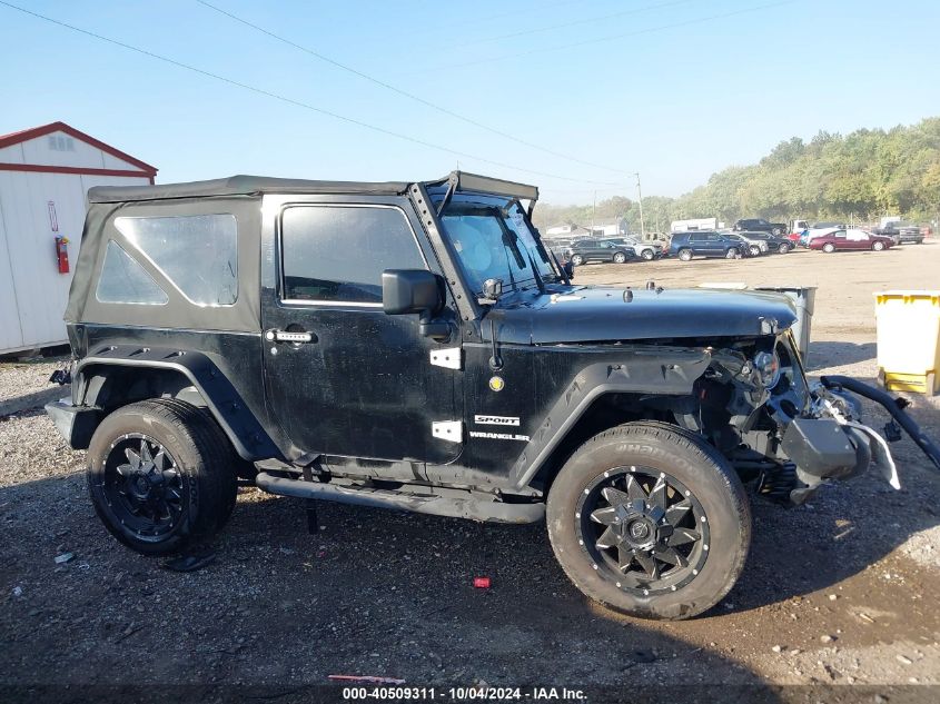 2016 Jeep Wrangler Sport VIN: 1C4AJWAG3GL334497 Lot: 40509311