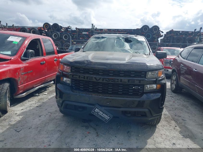 2022 Chevrolet Silverado 1500 Ltd 2Wd Short Bed Custom VIN: 1GCPWBEK1NZ152262 Lot: 40509339