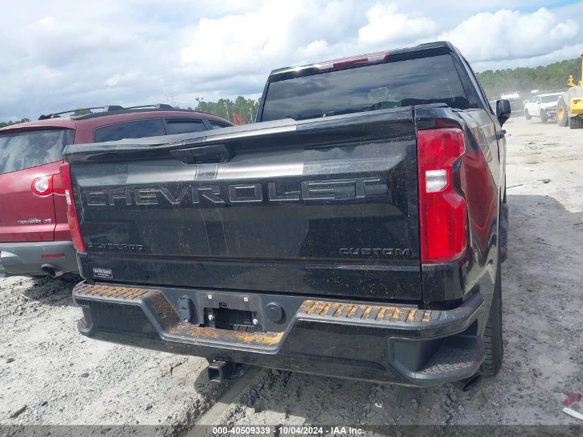 2022 Chevrolet Silverado 1500 Ltd 2Wd Short Bed Custom VIN: 1GCPWBEK1NZ152262 Lot: 40509339