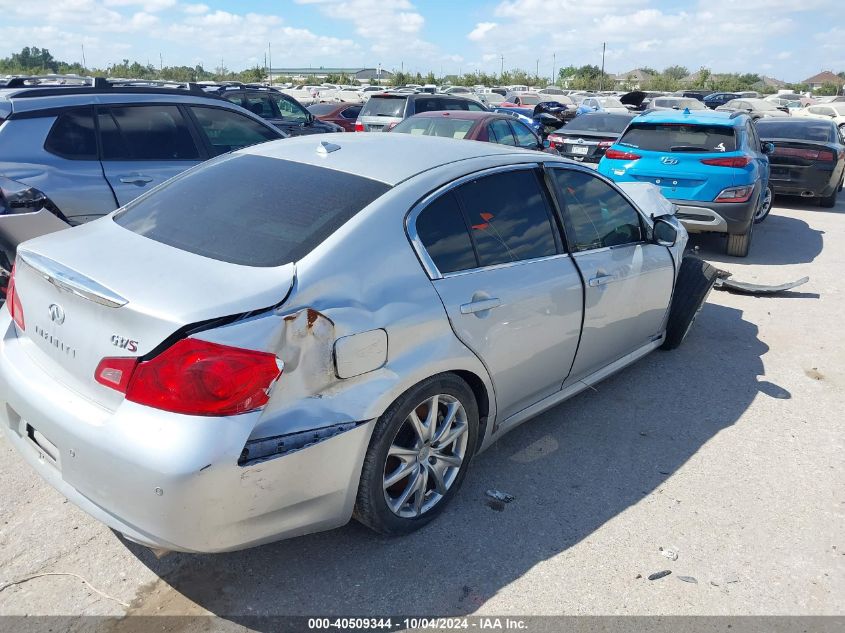 2011 Infiniti G37 Journey VIN: JN1CV6AP9BM509841 Lot: 40509344