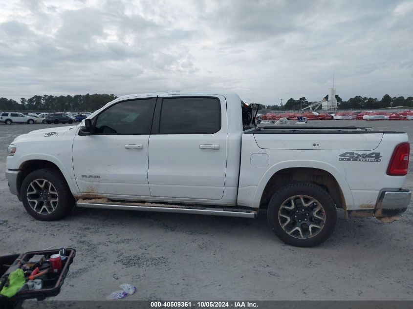 2025 Ram 1500 Laramie 4X4 5'7 Box VIN: 1C6SRFJP2SN534661 Lot: 40509361