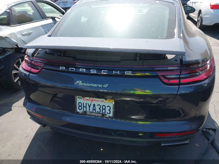 2018 Porsche Panamera E-Hybrid 4 VIN: WP0AE2A75JL177690 Lot: 40509364