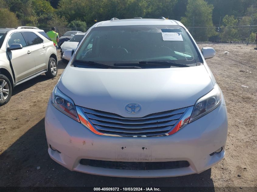 2016 Toyota Sienna Xle/Limited VIN: 5TDDK3DC7GS130608 Lot: 40509372