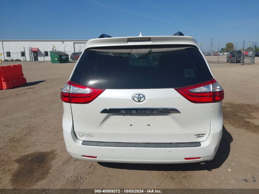 2016 Toyota Sienna Xle/Limited VIN: 5TDDK3DC7GS130608 Lot: 40509372