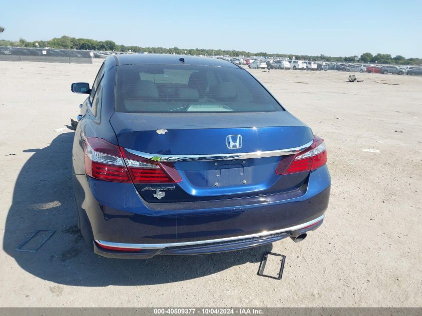 1HGCR2F84GA163980 2016 Honda Accord Ex-L