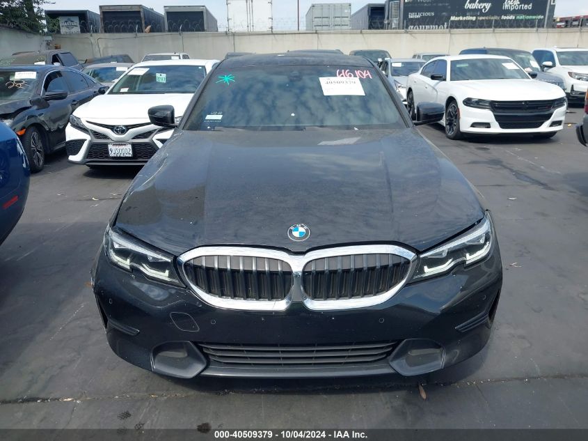 2019 BMW 330I VIN: WBA5R1C51KAJ98381 Lot: 40509379