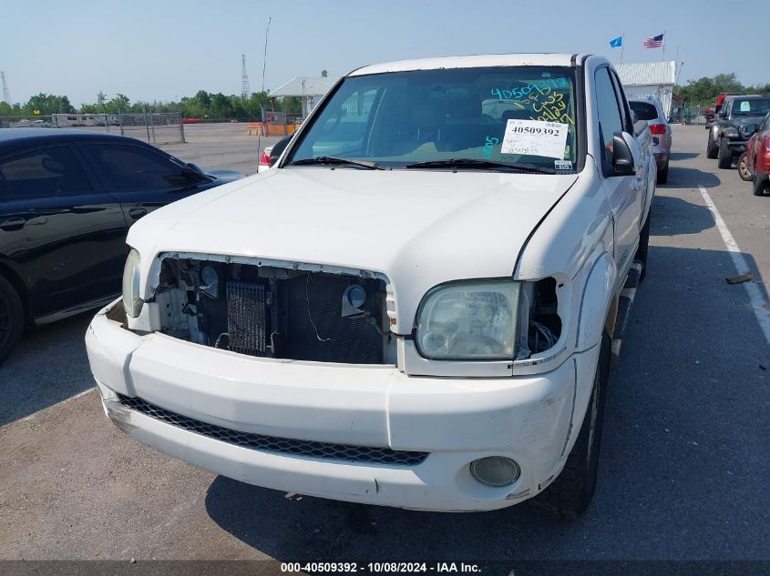 2005 Toyota Tundra Limited V8 VIN: 5TBDT48195S467797 Lot: 40509392