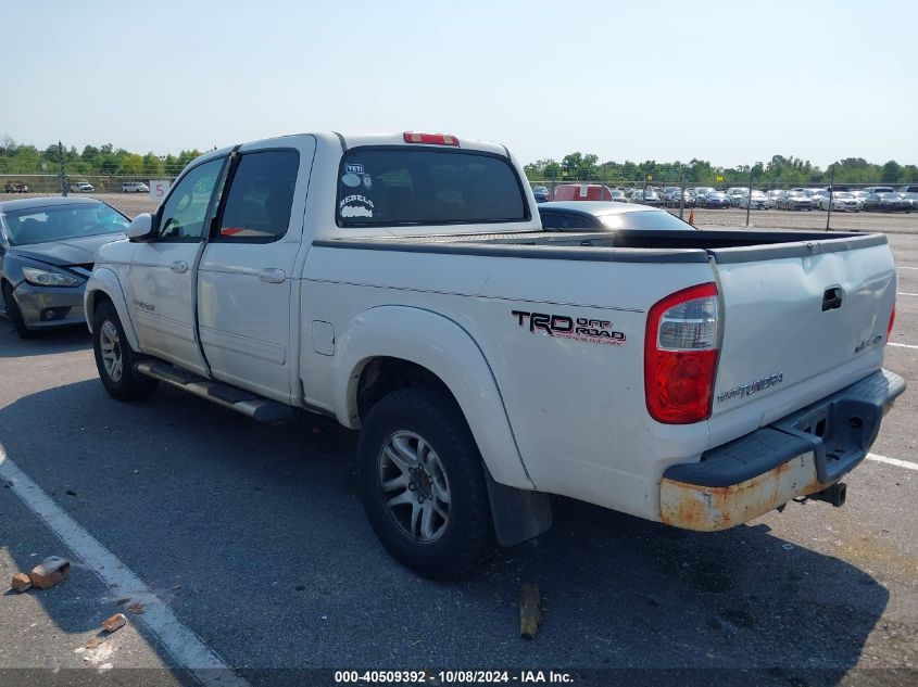 2005 Toyota Tundra Limited V8 VIN: 5TBDT48195S467797 Lot: 40509392