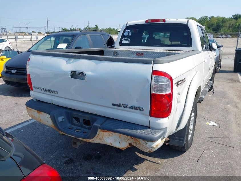 2005 Toyota Tundra Limited V8 VIN: 5TBDT48195S467797 Lot: 40509392