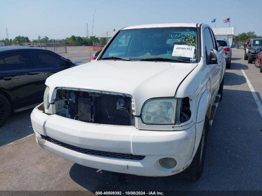 2005 Toyota Tundra Double Cab Limited VIN: 5TBDT48195S467797 Lot: 40509392