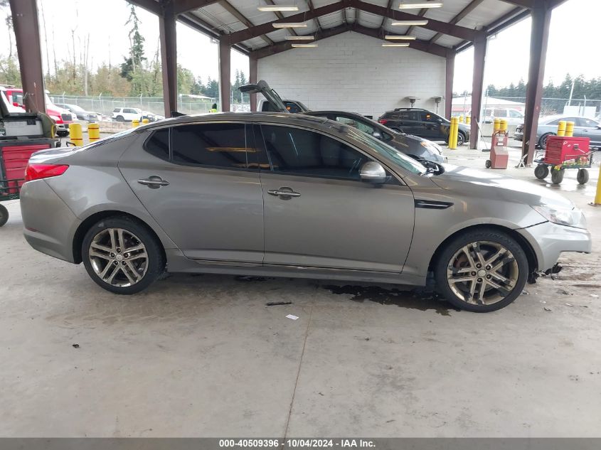 2013 Kia Optima Sx VIN: 5XXGR4A6XDG101615 Lot: 40509396