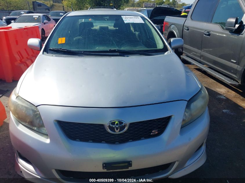 2010 Toyota Corolla S VIN: 2T1BU4EE3AC309056 Lot: 40509399