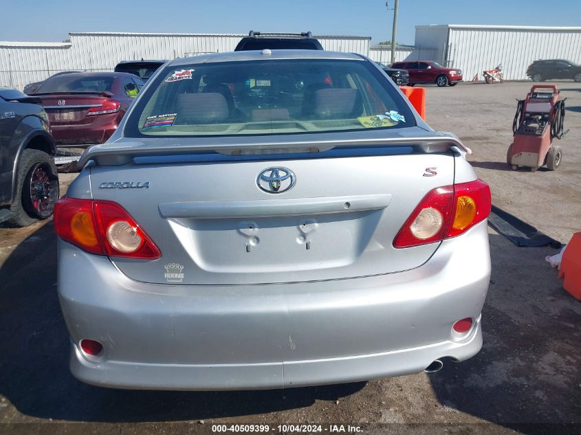 2010 Toyota Corolla S VIN: 2T1BU4EE3AC309056 Lot: 40509399