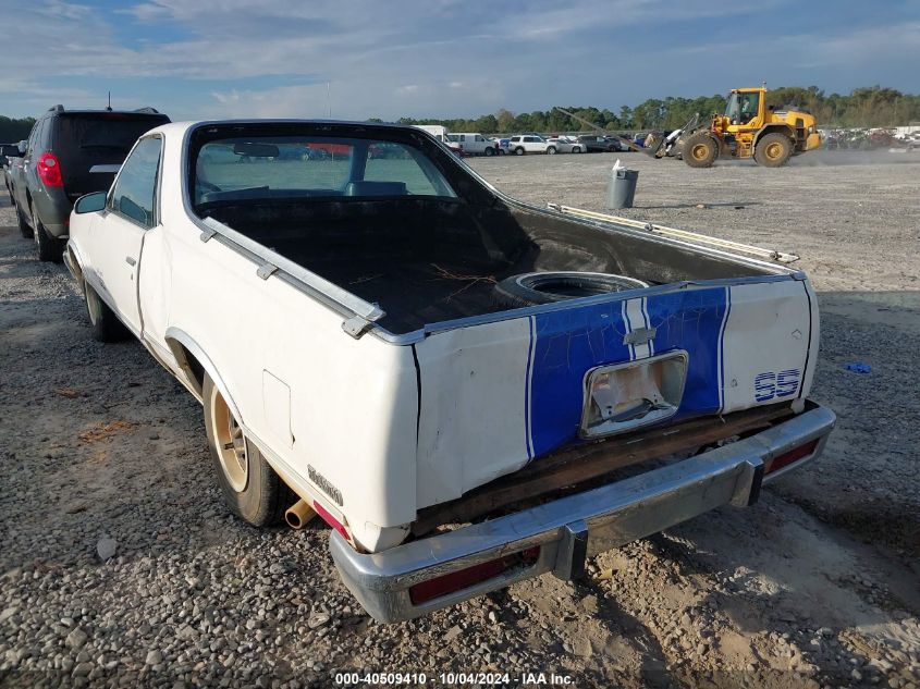 1985 Chevrolet El Camino VIN: 3GCCW80H3FS923784 Lot: 40509410