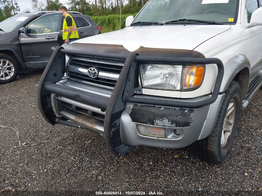 2000 Toyota 4Runner Limited V6 VIN: JT3GN87R0Y0158244 Lot: 40509413