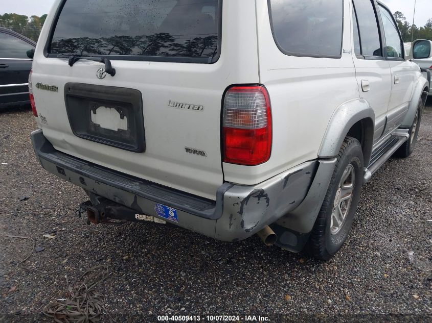 2000 Toyota 4Runner Limited V6 VIN: JT3GN87R0Y0158244 Lot: 40509413