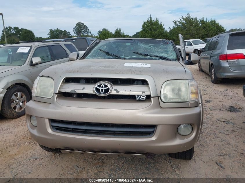 5TDZT34A37S299400 2007 Toyota Sequoia Sr5 V8