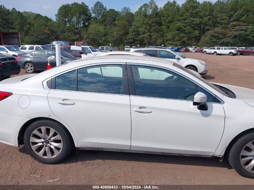 2016 Subaru Legacy 2.5I Premium VIN: 4S3BNBC67G3051249 Lot: 40509433