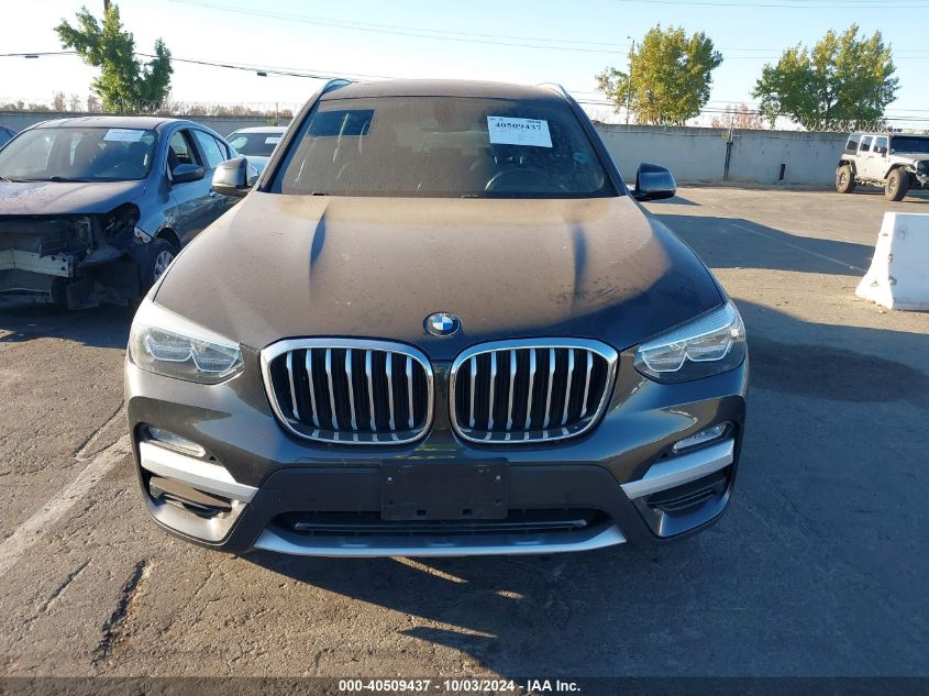 2018 BMW X3 xDrive30I VIN: 5UXTR9C56JLD72555 Lot: 40509437