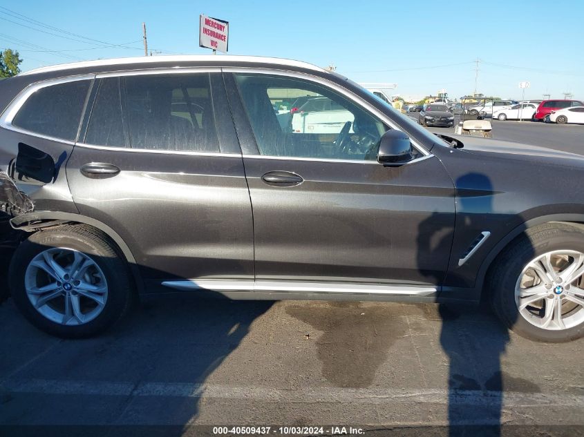 2018 BMW X3 xDrive30I VIN: 5UXTR9C56JLD72555 Lot: 40509437