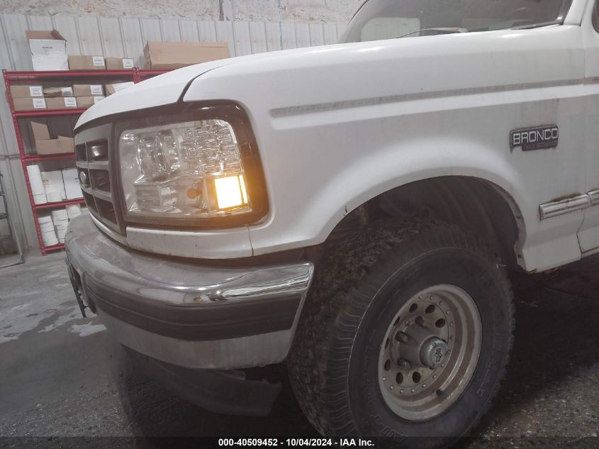 1FMEU15H1TLB09788 1996 Ford Bronco U100