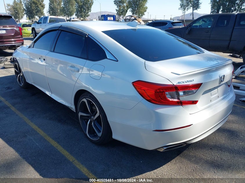 VIN 1HGCV1F39JA069904 2018 HONDA ACCORD SPORT