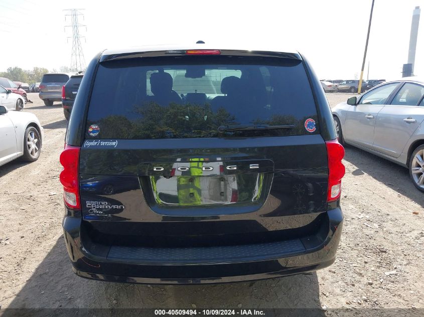 2C4RDGBG8GR401861 2016 Dodge Grand Caravan Se Plus